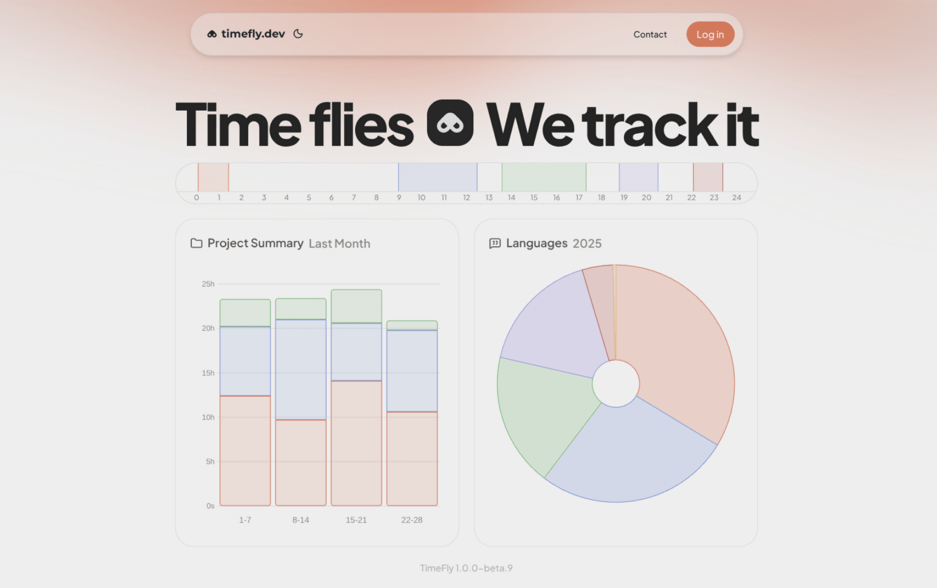 TimeFly UI Screenshot